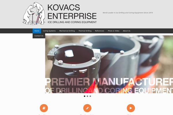 kovacsicedrillingequipment.com site used Kovacs