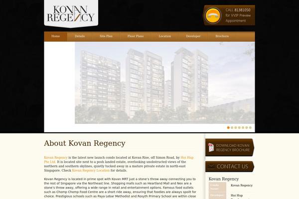 kovanregency.org site used Cyon