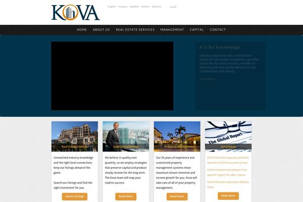 kovapartners.com site used Kova
