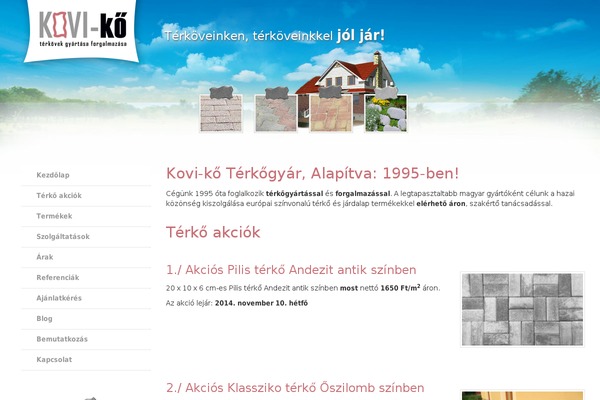 koviko.hu site used Theme-2