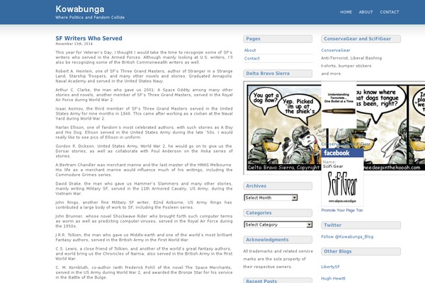 kowabunga.org site used Bigblue