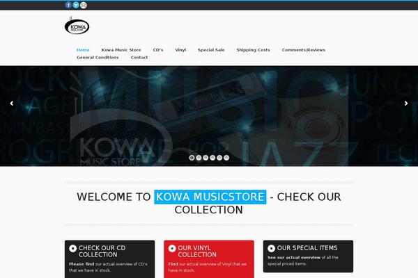 kowamusicstore.com site used Musica
