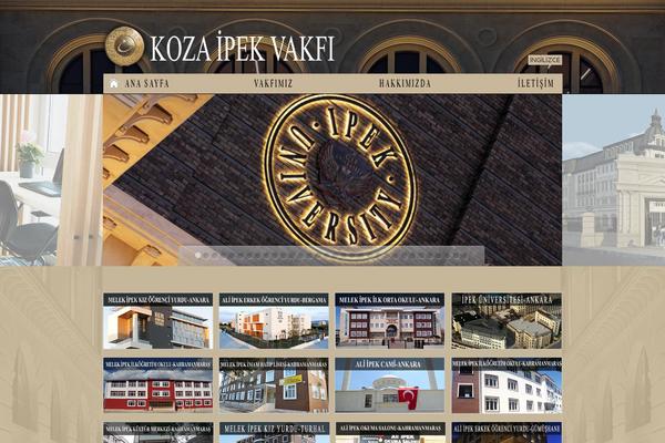 kozaipekvakfi.org site used Ipek