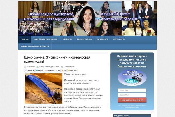 kozlovasandra.ru site used Ab Inspiration