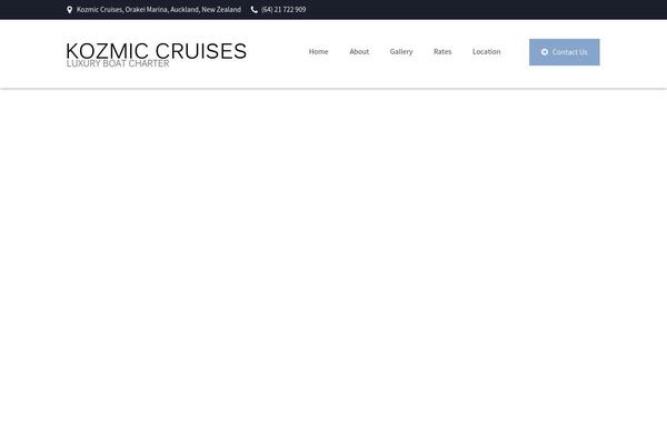 Yachtcharter theme site design template sample