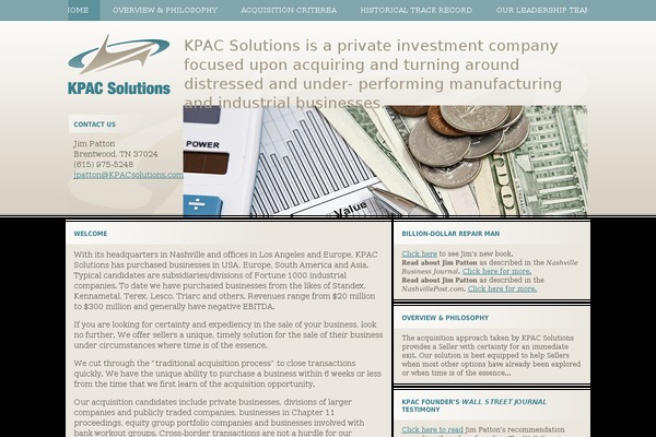 kpacsolutions.com site used Kpac