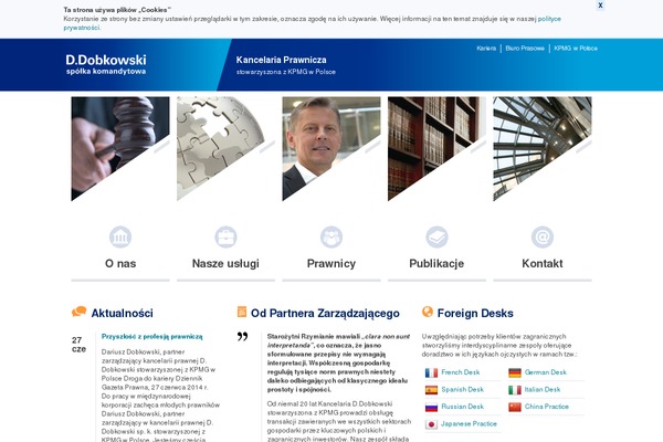 kpmglegal.pl site used Kpmg