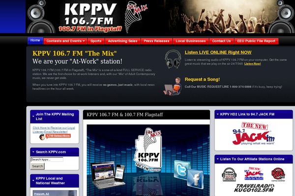 kppv.com site used Onair2