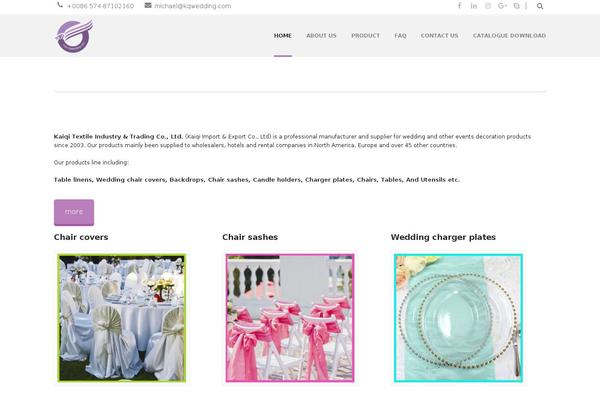 Lotus Flower theme site design template sample