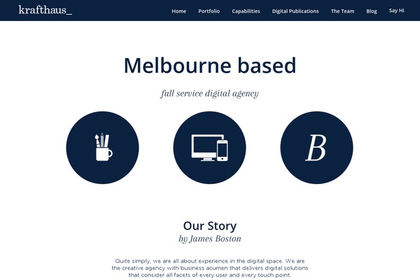 krafthaus.co site used Krafthaus