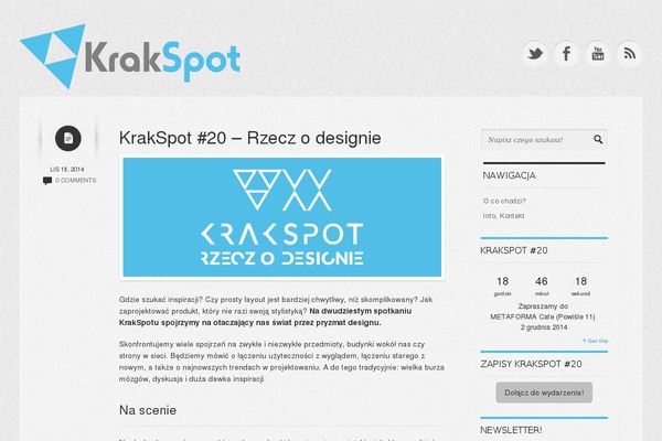 krakspot.pl site used Shortnotes