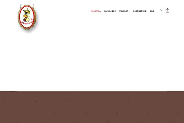 Butcher theme site design template sample