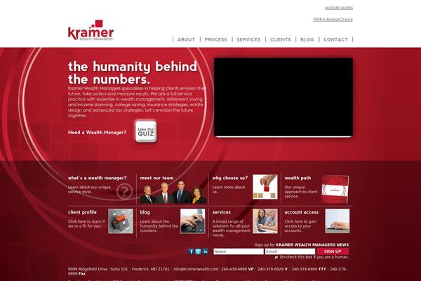 kramerwealth.com site used Kramer