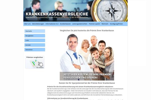 krankenkassenvergleich24.ch site used Kkv