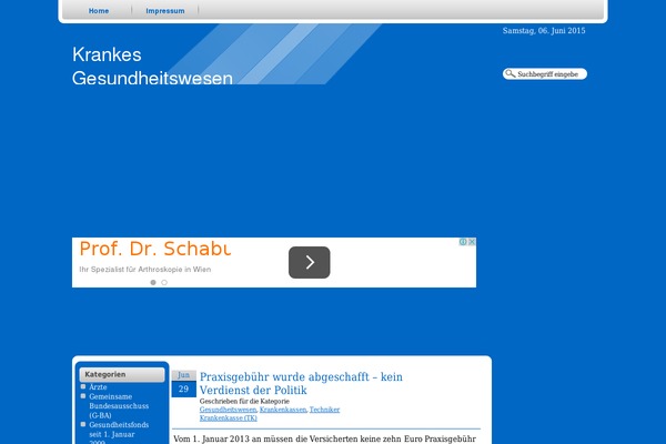 krankes-gesundheitswesen.de site used Bluewash