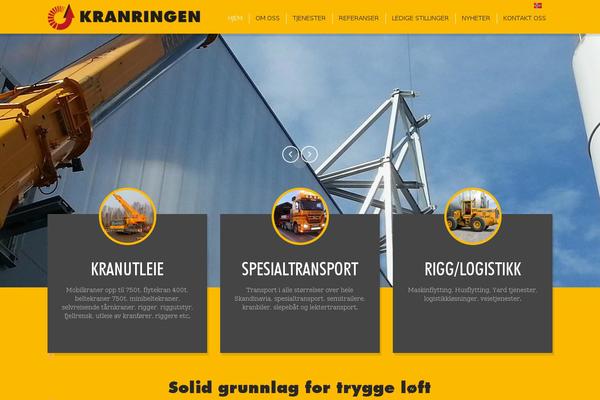kranringen.no site used Theme48782