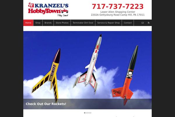 Canvas theme site design template sample