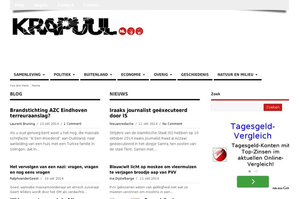 krapuul.nl site used Glob-pro