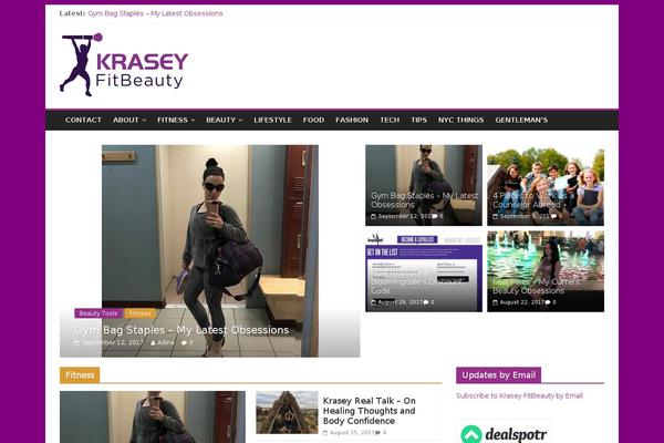 kraseybeauty.com site used A-krasey-fit-beauty-2016