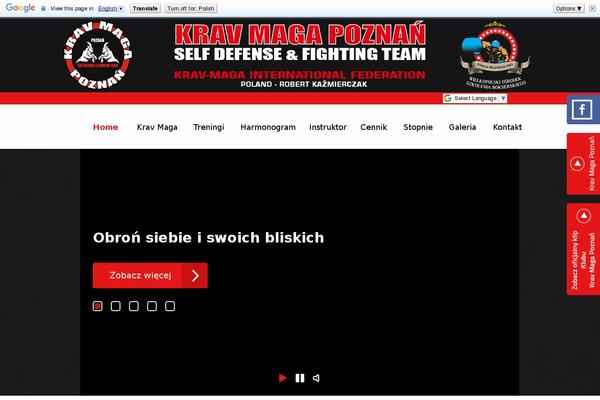 kravmagapoznan.pl site used Kravmaga