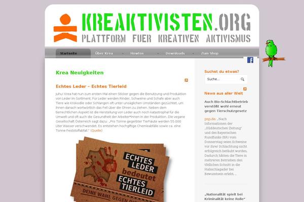 kreaktivisten.org site used Wootiquechild