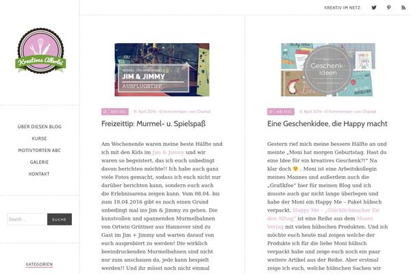 Namba theme site design template sample