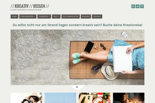 Parabola theme site design template sample