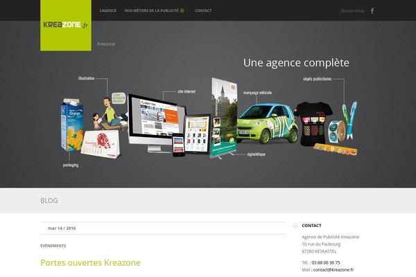 kreazone.fr site used Fizz-via-wp-themes-pro