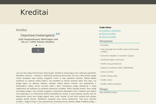 kreditai.org site used Lighttouch