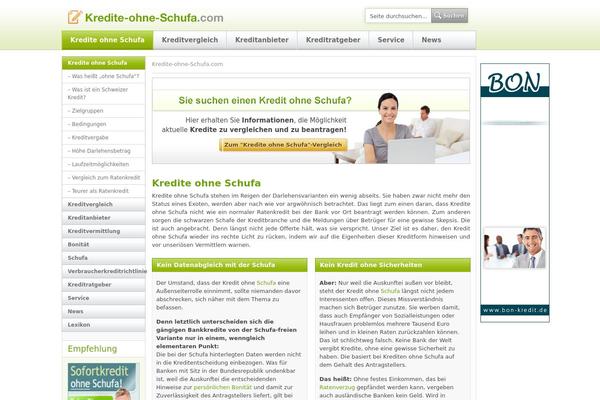 kredite-ohne-schufa.com site used Kredite-ohne-schufa