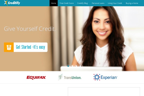 kreditkarma.com site used Creditify