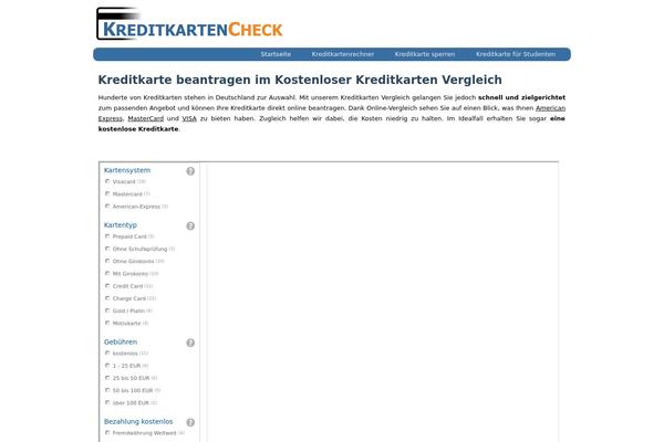 kreditkartencheck.org site used Kredikarten_check_at