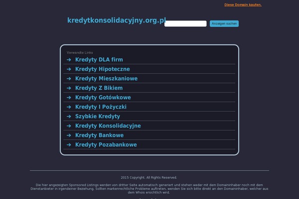 kredytkonsolidacyjny.org.pl site used Account_line