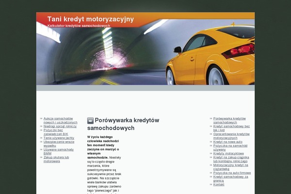 kredytymotoryzacyjne.pl site used Auto_37