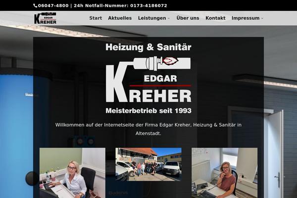 kreher-heiztechnik.de site used Divi-childtheme