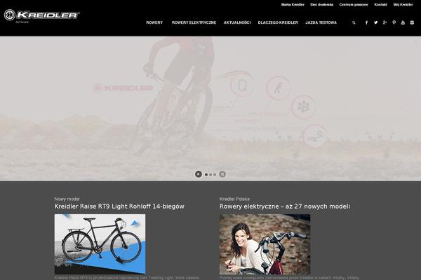 kreidler.pl site used Kreidler_childtheme