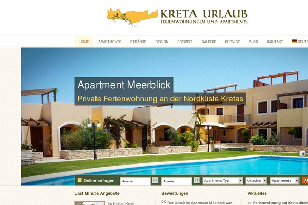 Site using Climate on Crete by Ostheimer plugin