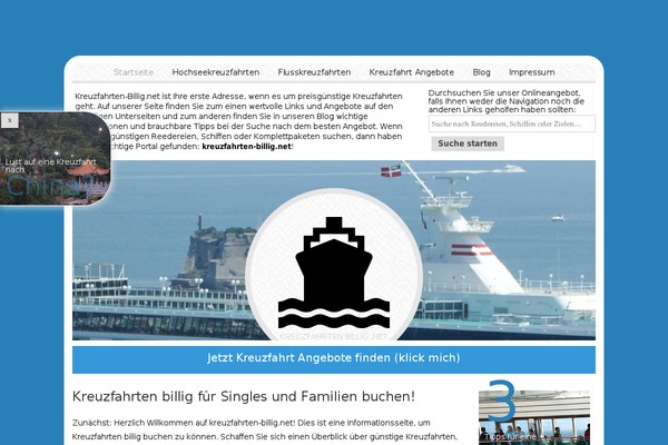 kreuzfahrten-billig.net site used Kreuzfahrten