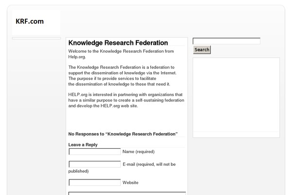krf.com site used Keywordfactory-fluid