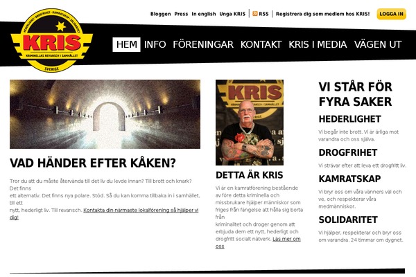 kris.a.se site used Kris