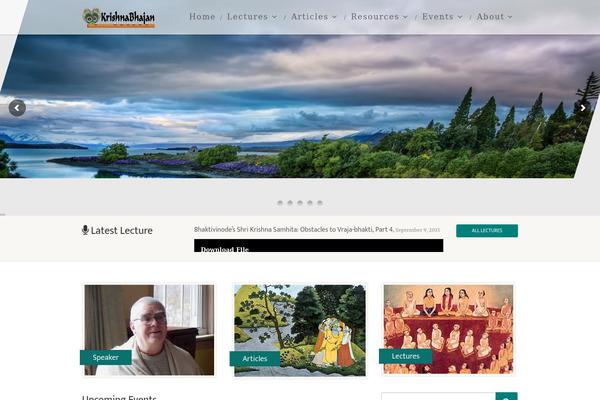 NativeChurch theme site design template sample