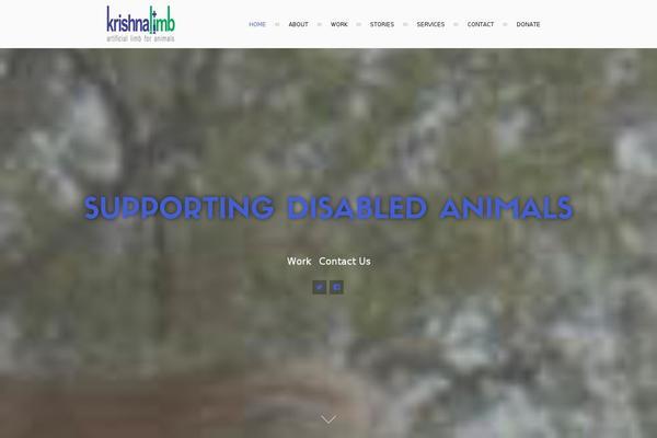 Ananke theme site design template sample