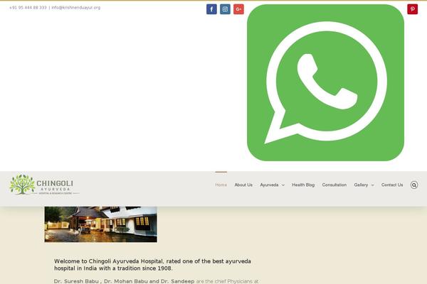 Site using Fusion-builder plugin