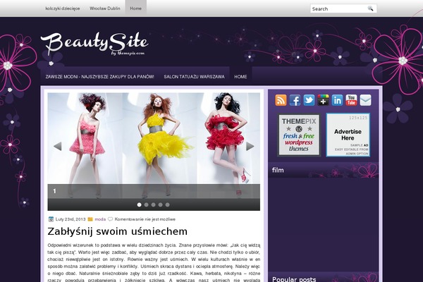 kristen-stewart.pl site used Beautysite