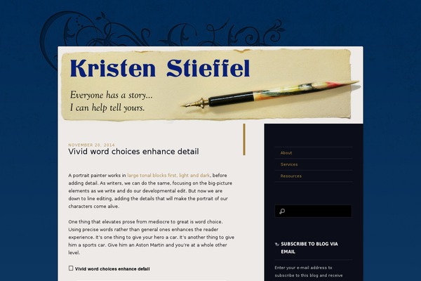 kristenstieffel.com site used Creative-business