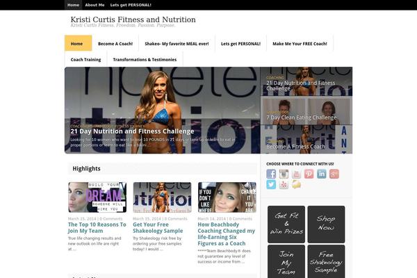 Delicious Magazine theme site design template sample