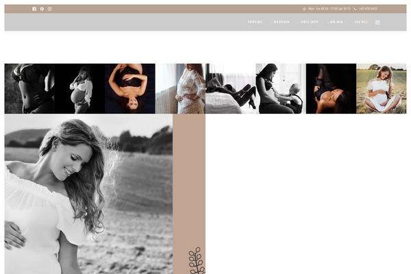 Grandphotography theme site design template sample