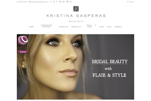 kristinagasperas.com site used Kristinagasperas