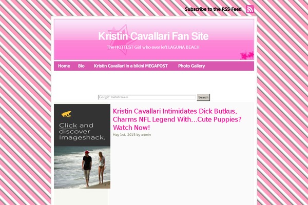 kristincavallari.us site used Cleanalicious-pink