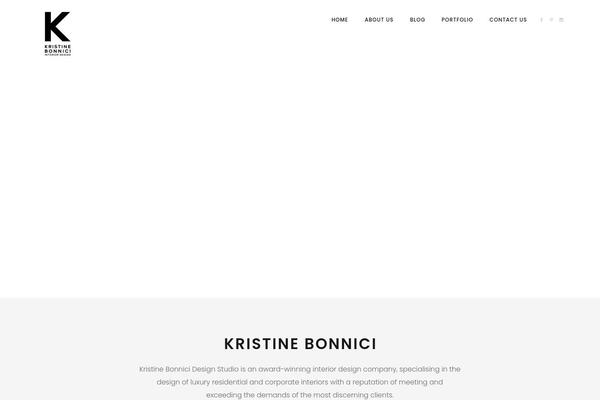 kristinebonnici.com site used Kristinebonnici